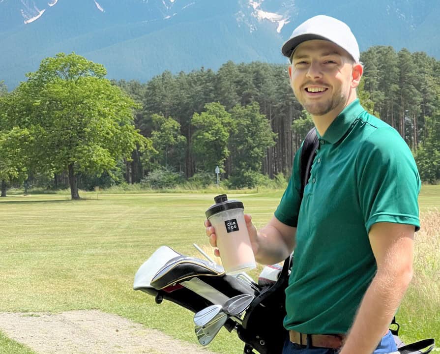 ComFoo I handen golf